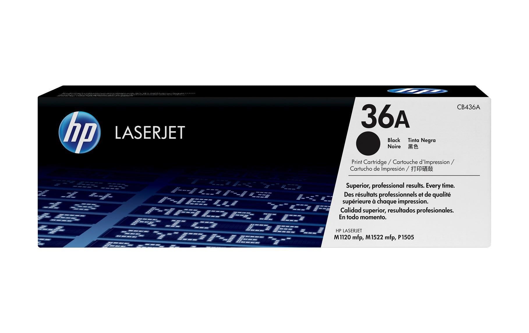 HP Toner 36A - Black (CB436A)