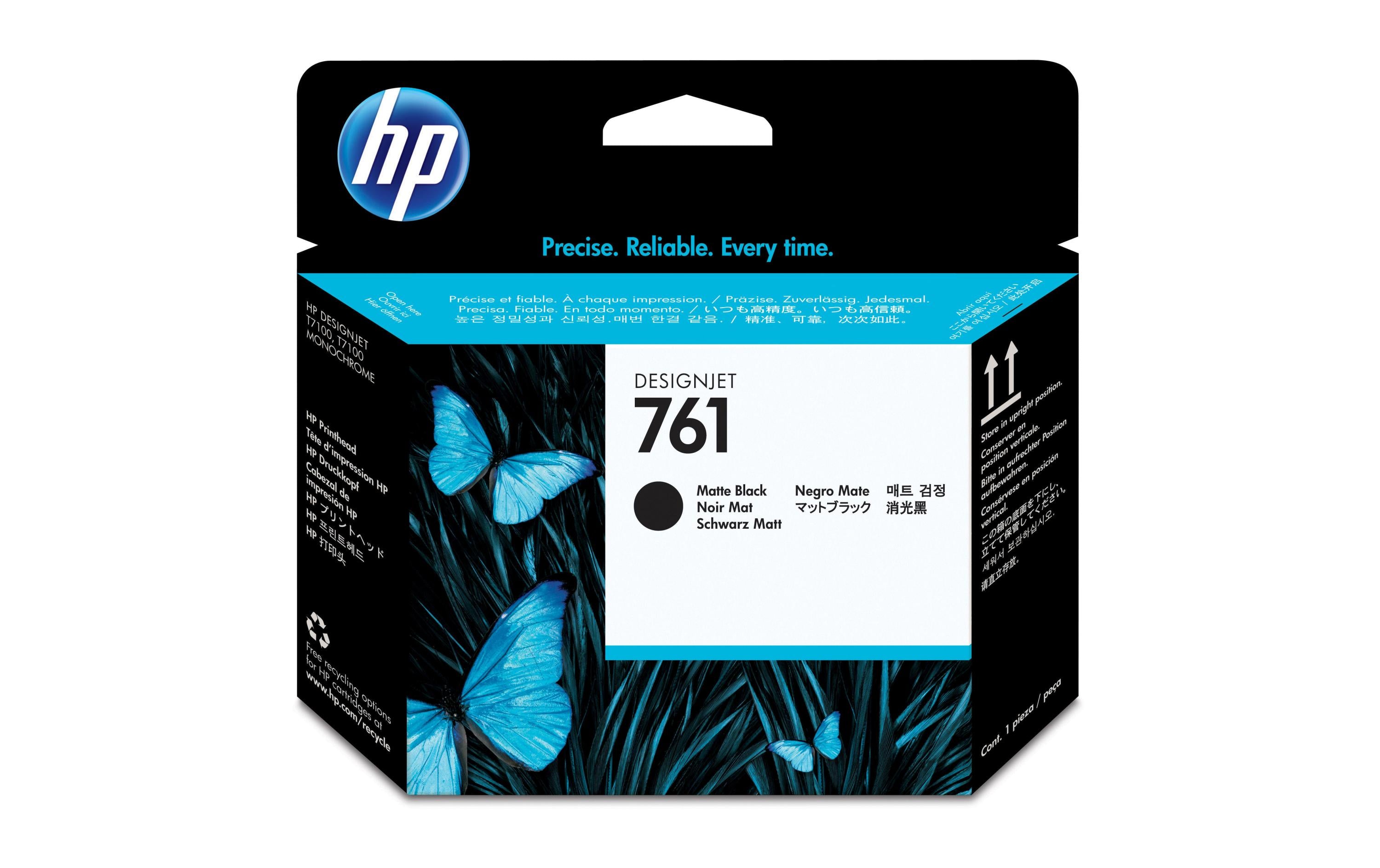 HP, Druckkopf Nr. 761 (CH648A) Matte Black