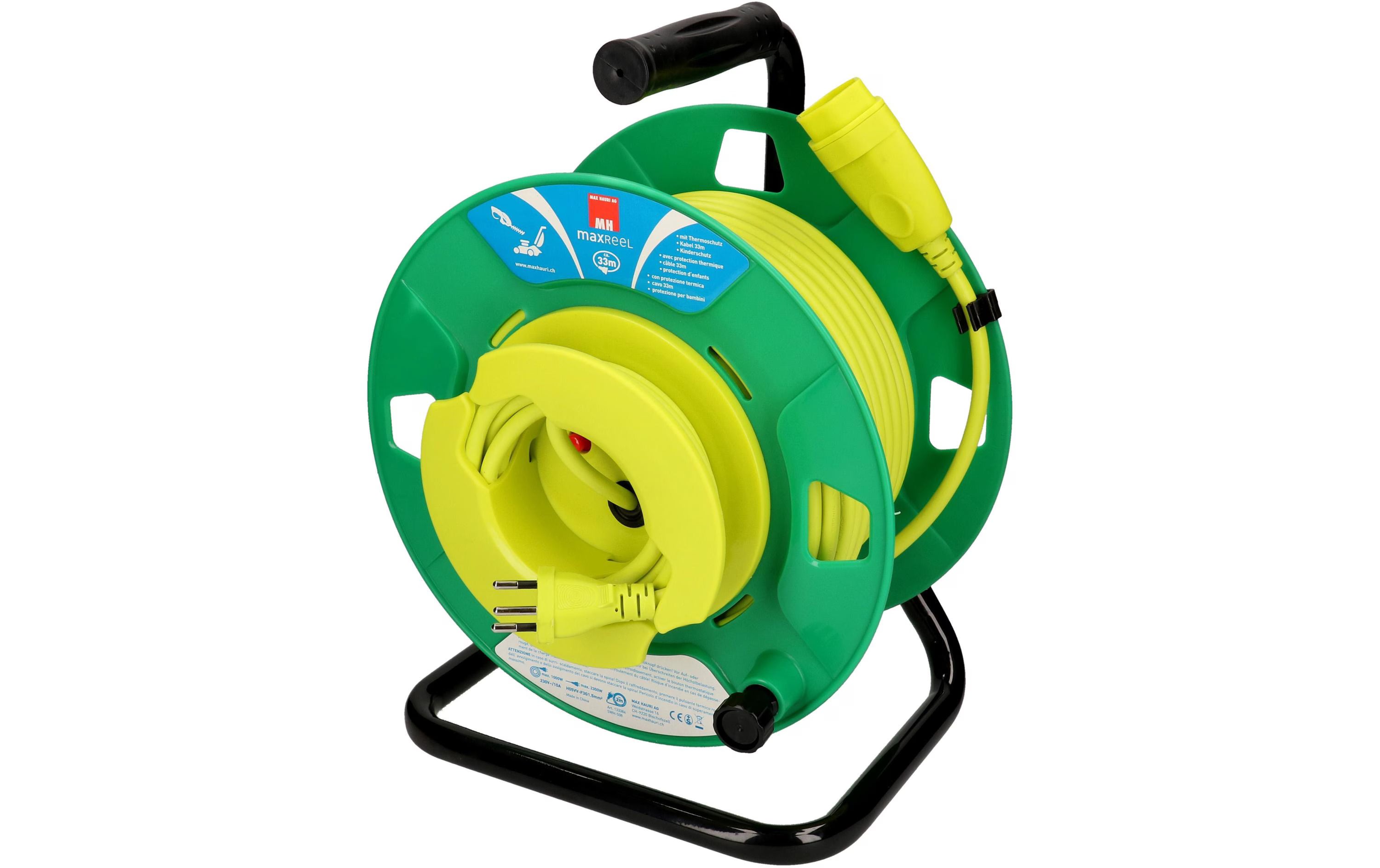 Max Hauri Rasenmäher-Kabelrolle maxREEL 33
