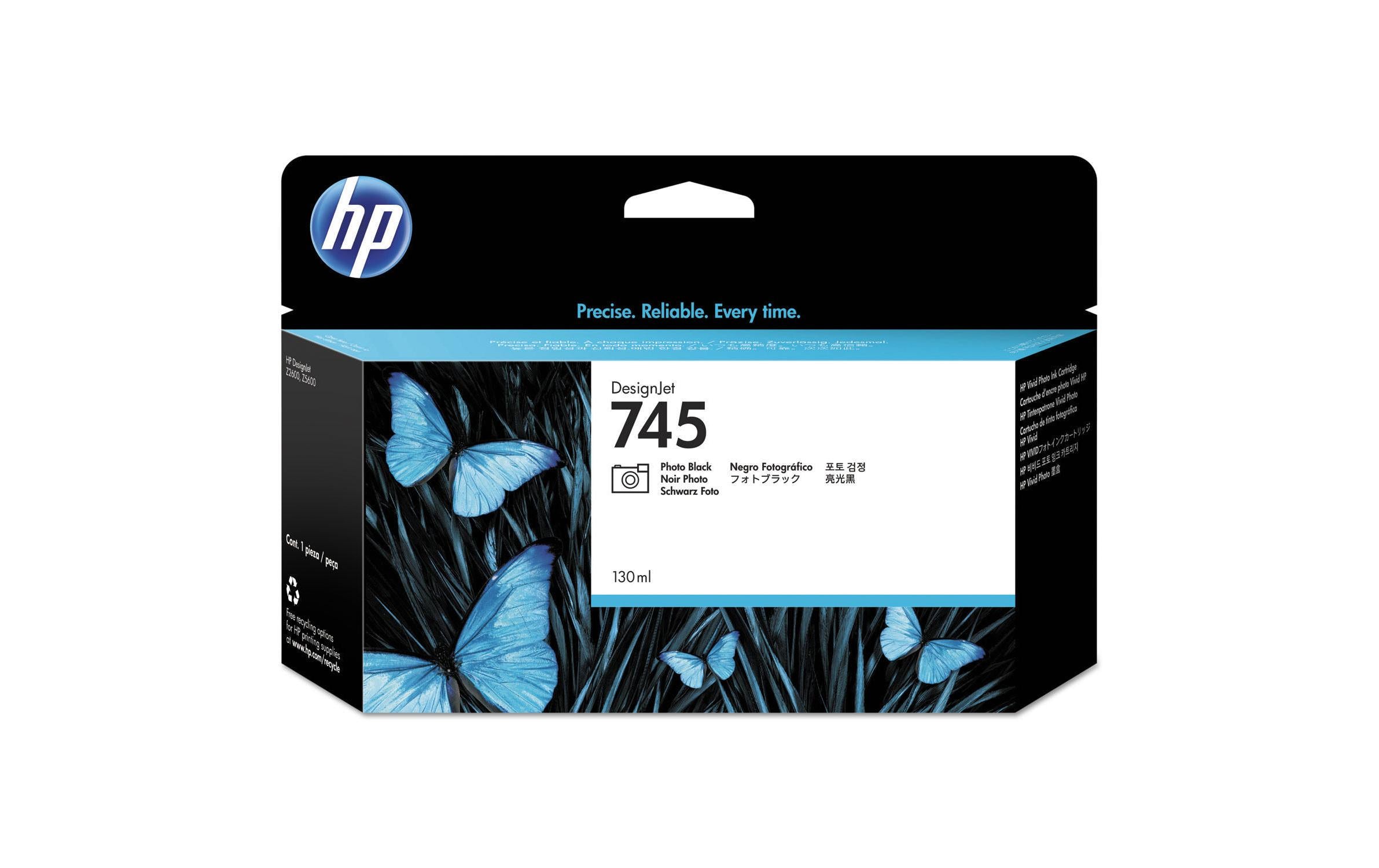 HP Tinte Nr. 745 Photo Black (F9J98A)