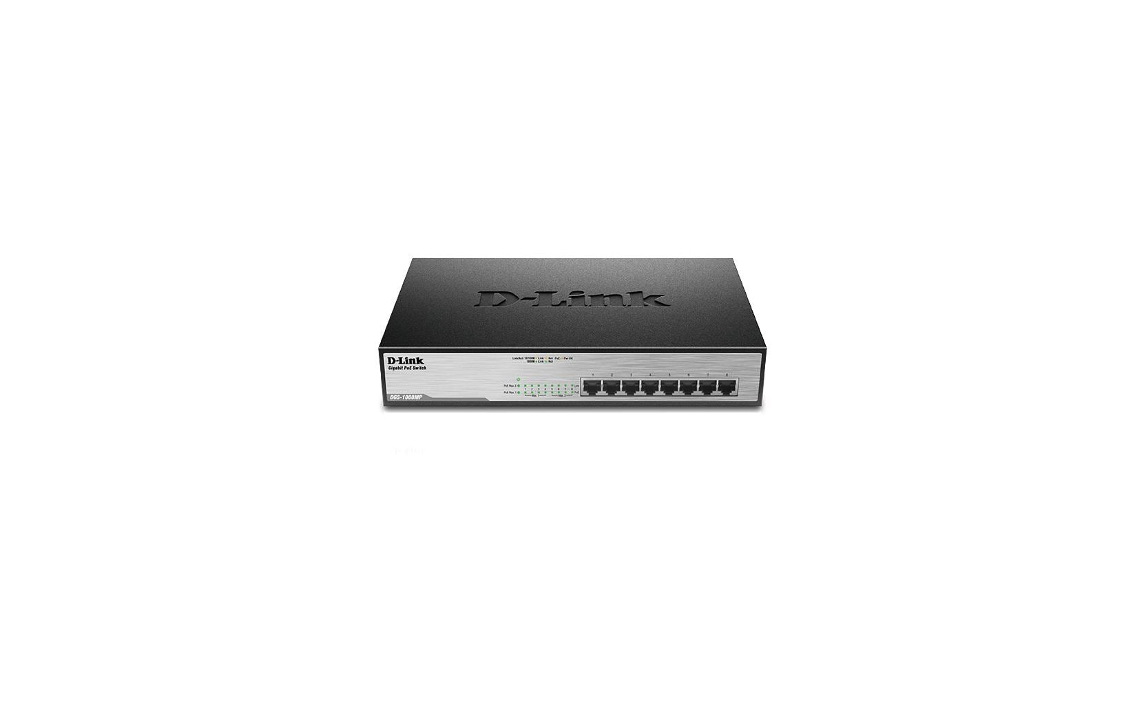 D-Link DGS-1008MP 8-Port Desktop