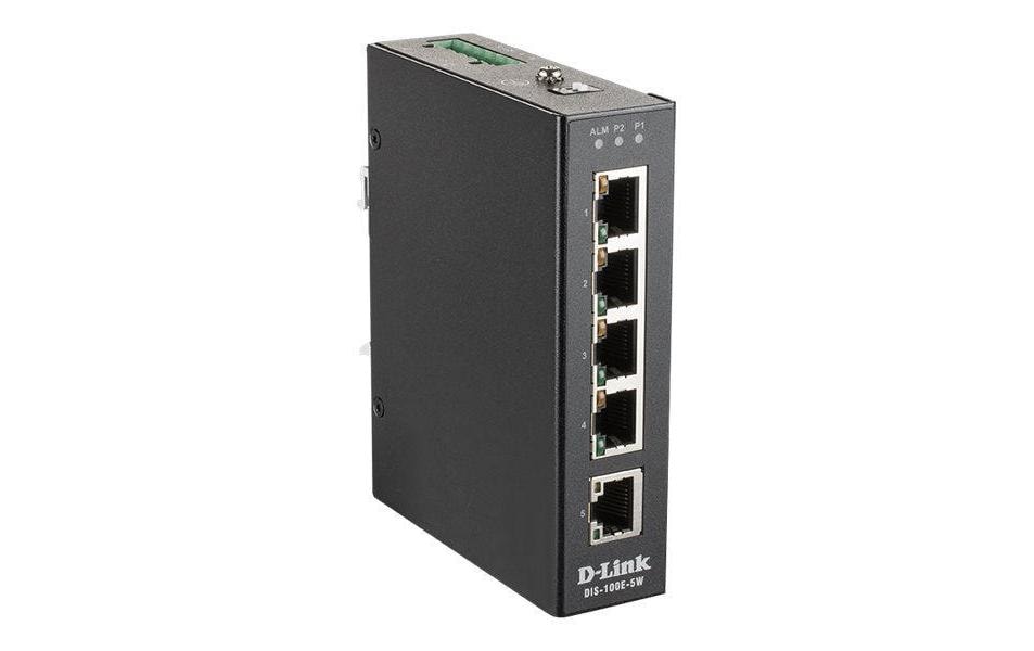 D-Link DIS-100E-5W 5-Port Unmanaged Layer2