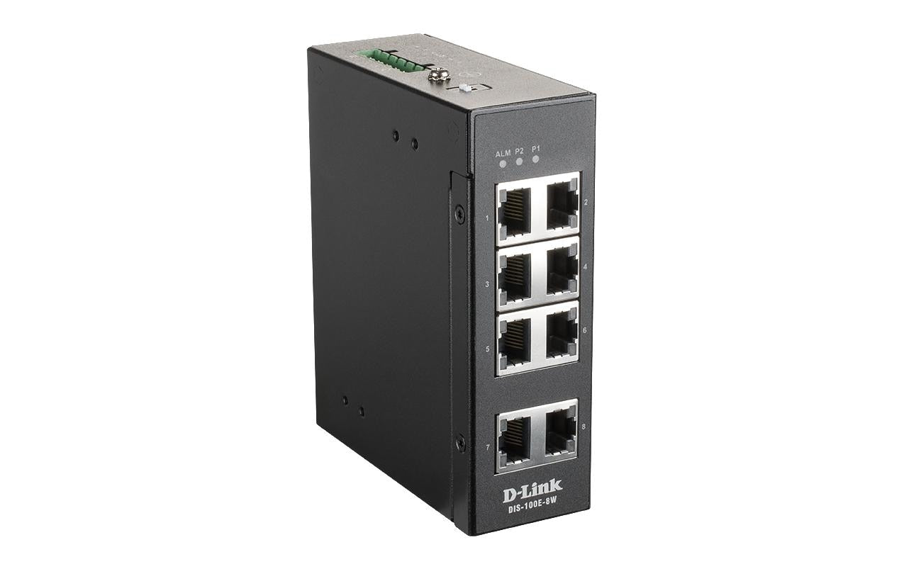 D-Link DIS-100E-8W 8-Port Unmanaged Layer2