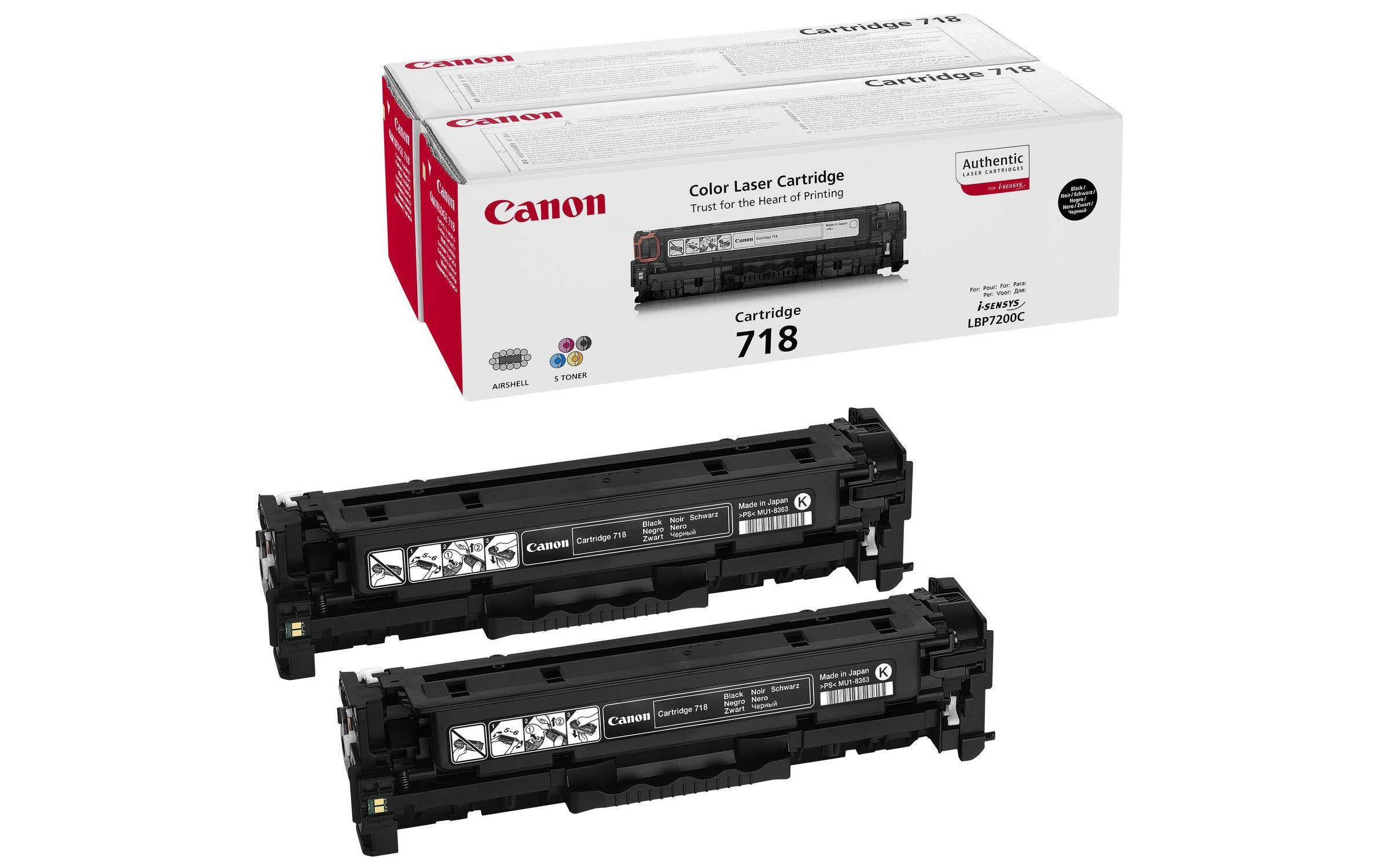Toner 2662B002 Canon CRG 718 2er Pack