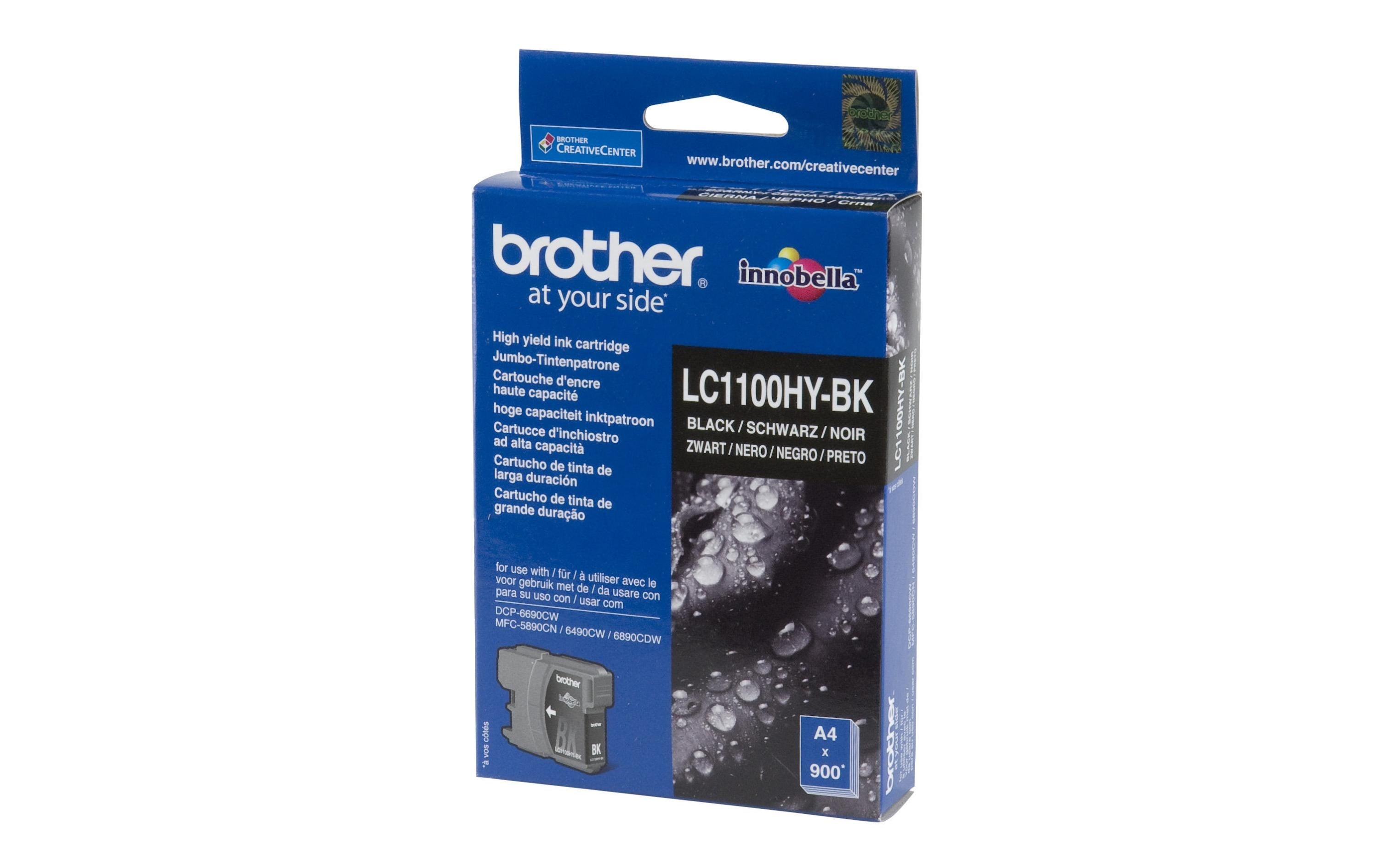 Tinte Brother LC-1100HYBK, schwarz
