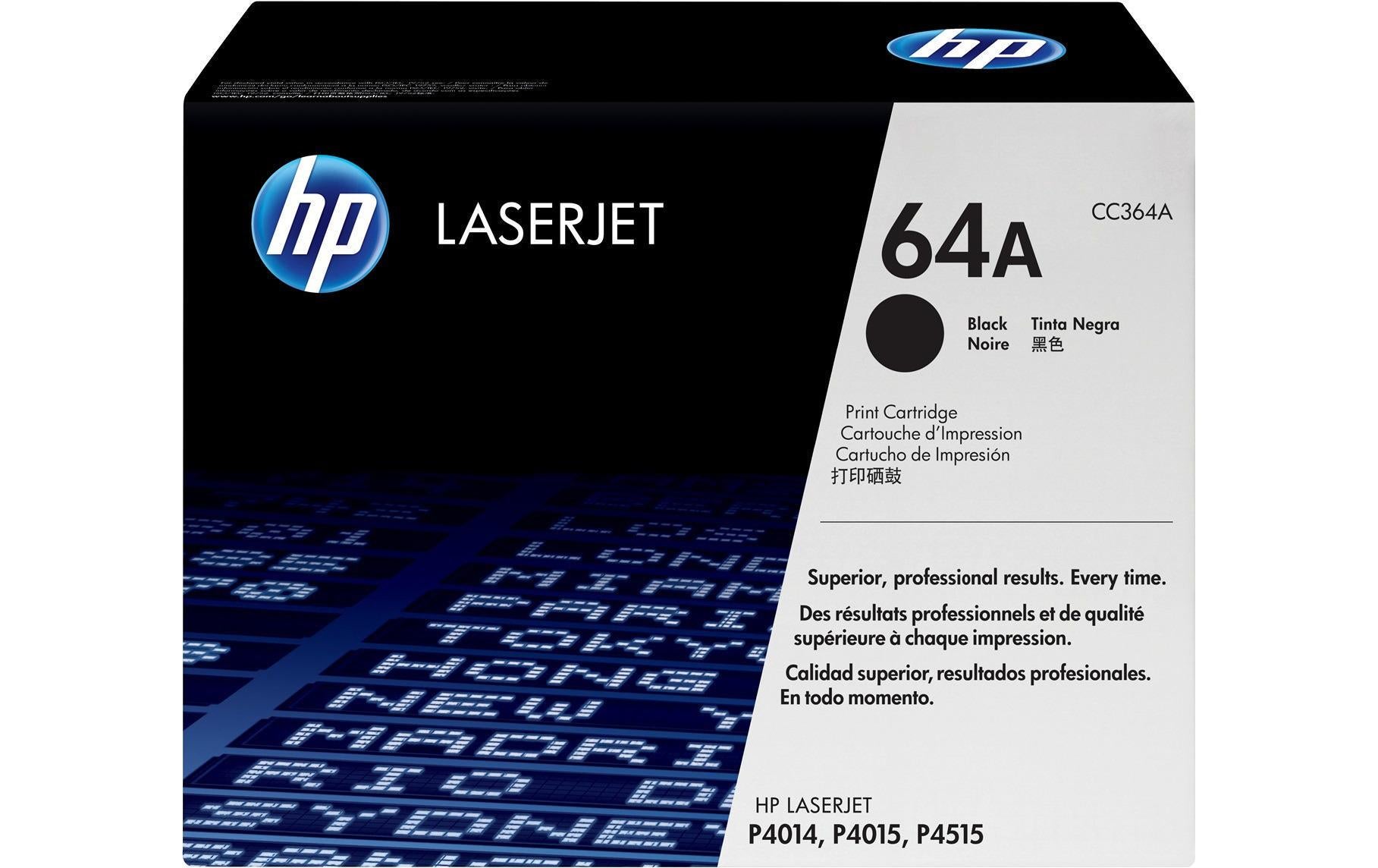 HP Toner 64A - Black (CC364A)