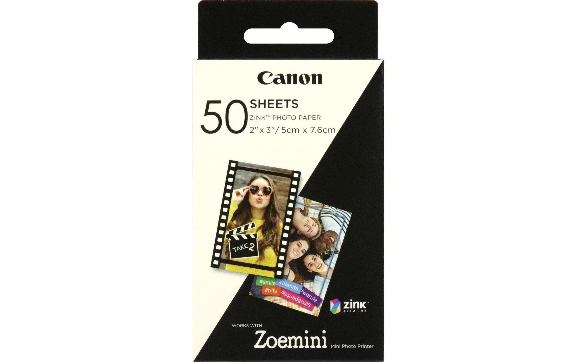 Canon ZINK Fotopapier 50 Blatt