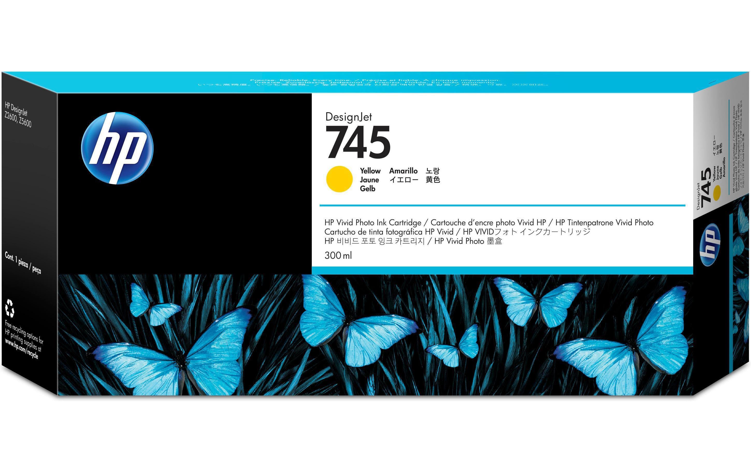 HP Tinte Nr. 745 Yellow (F9K02A)