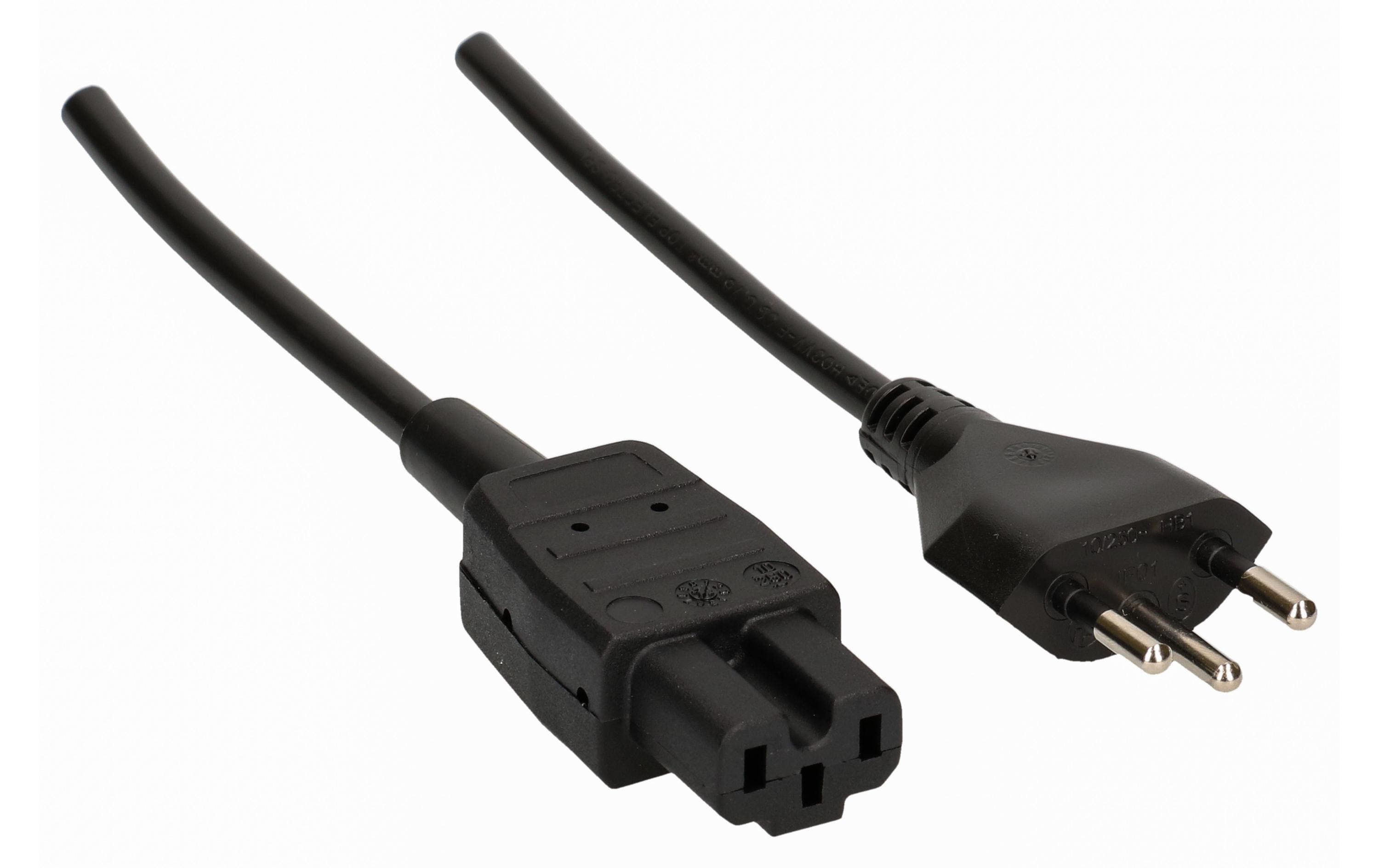 Apparatekabel C15A/Typ12, 3m