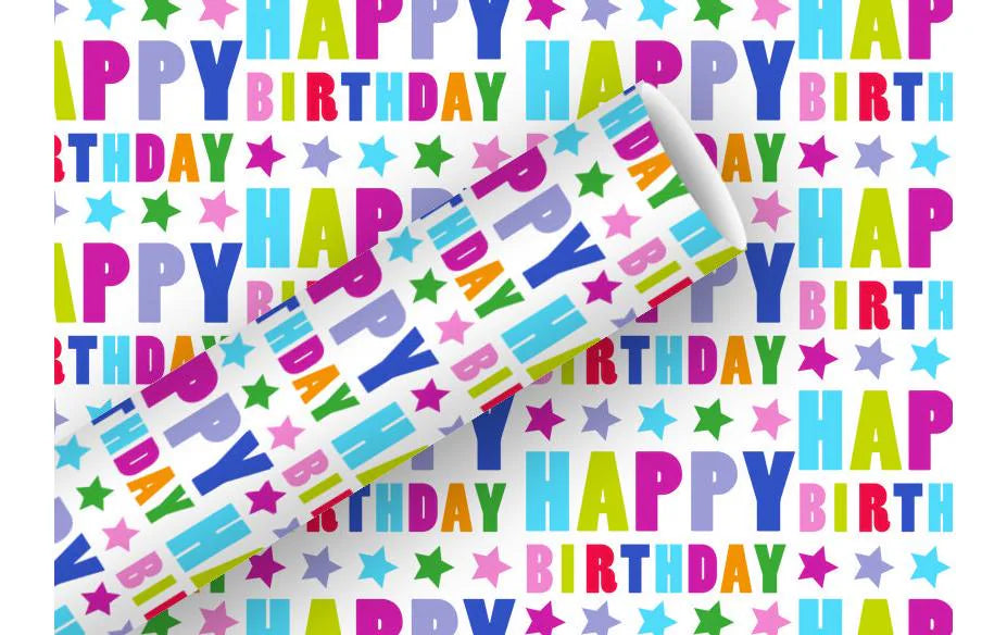 Braun + Company Geschenkpapier Happy