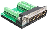 Delock Terminalblock DB25 Stecker