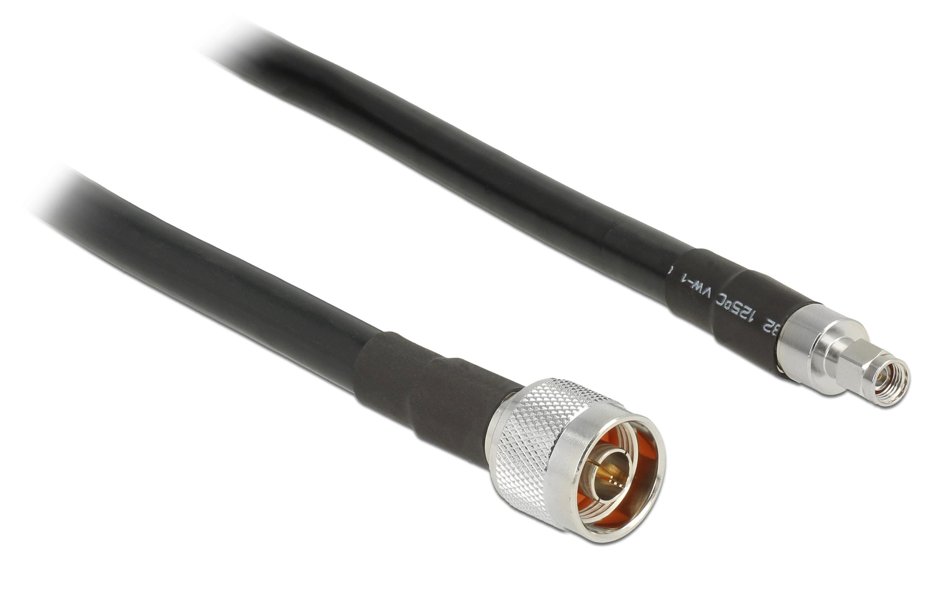 Delock RP-SMA Stecker zu N-Stecker, 5m