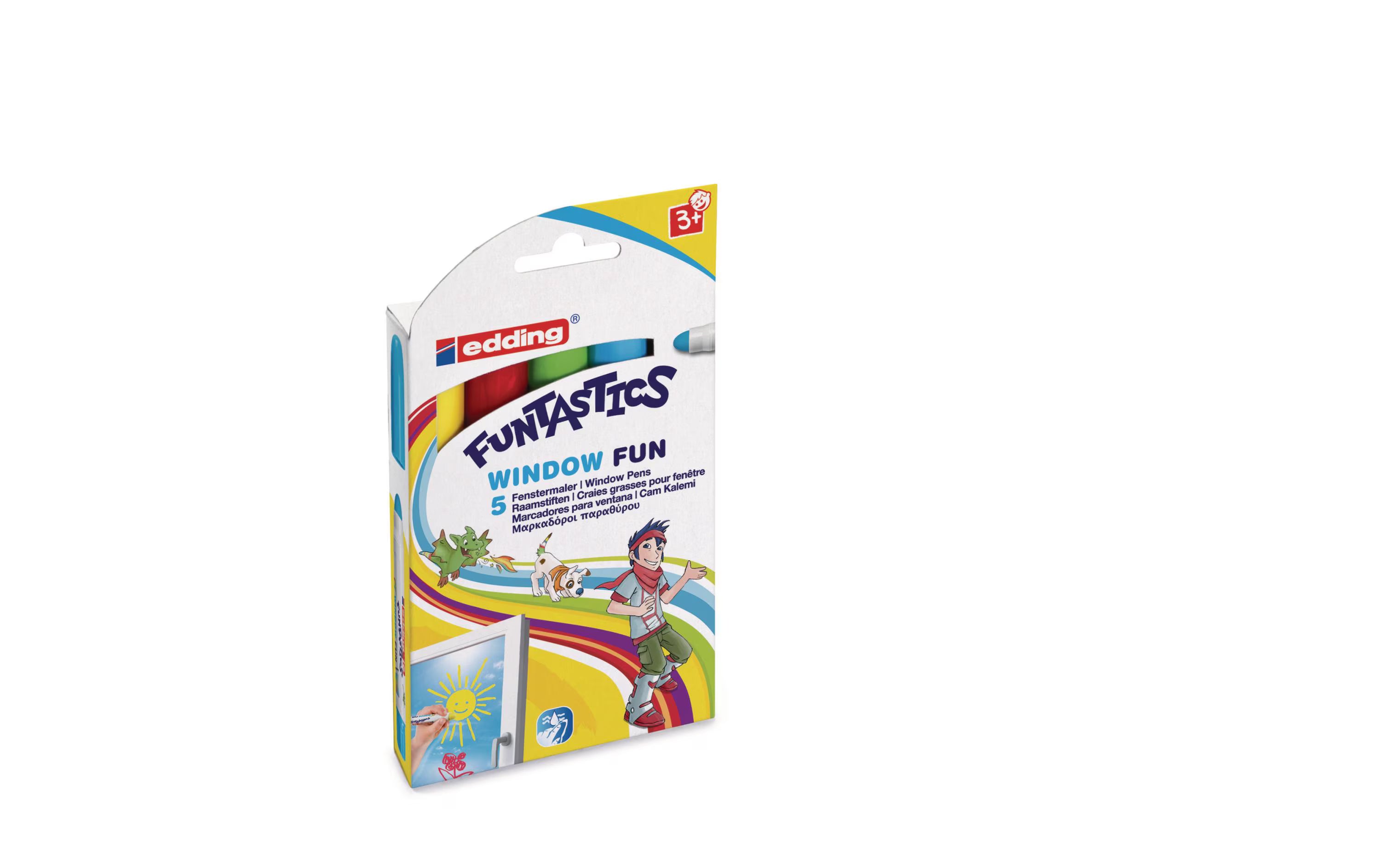 Edding Windowmarker 16 Funtastics 5er-Set