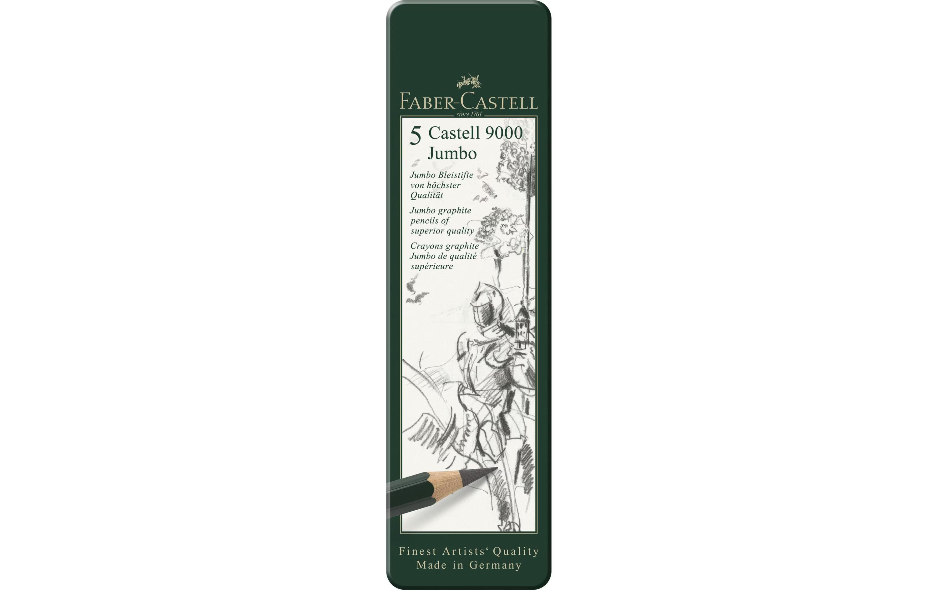 Faber-Castell Bleistift Castell 9000 Jumbo