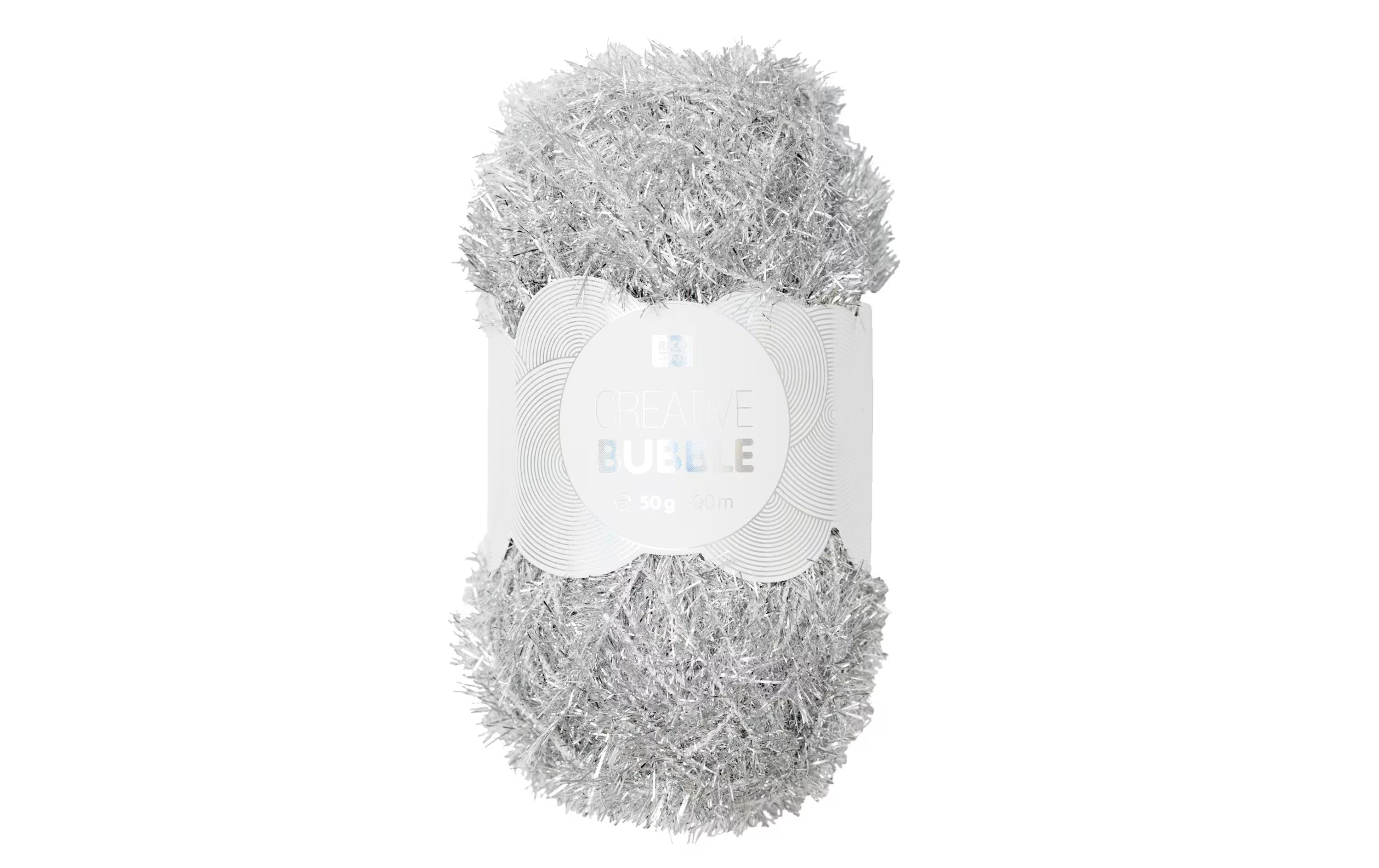 RICO Creative Bubble, metallic silber