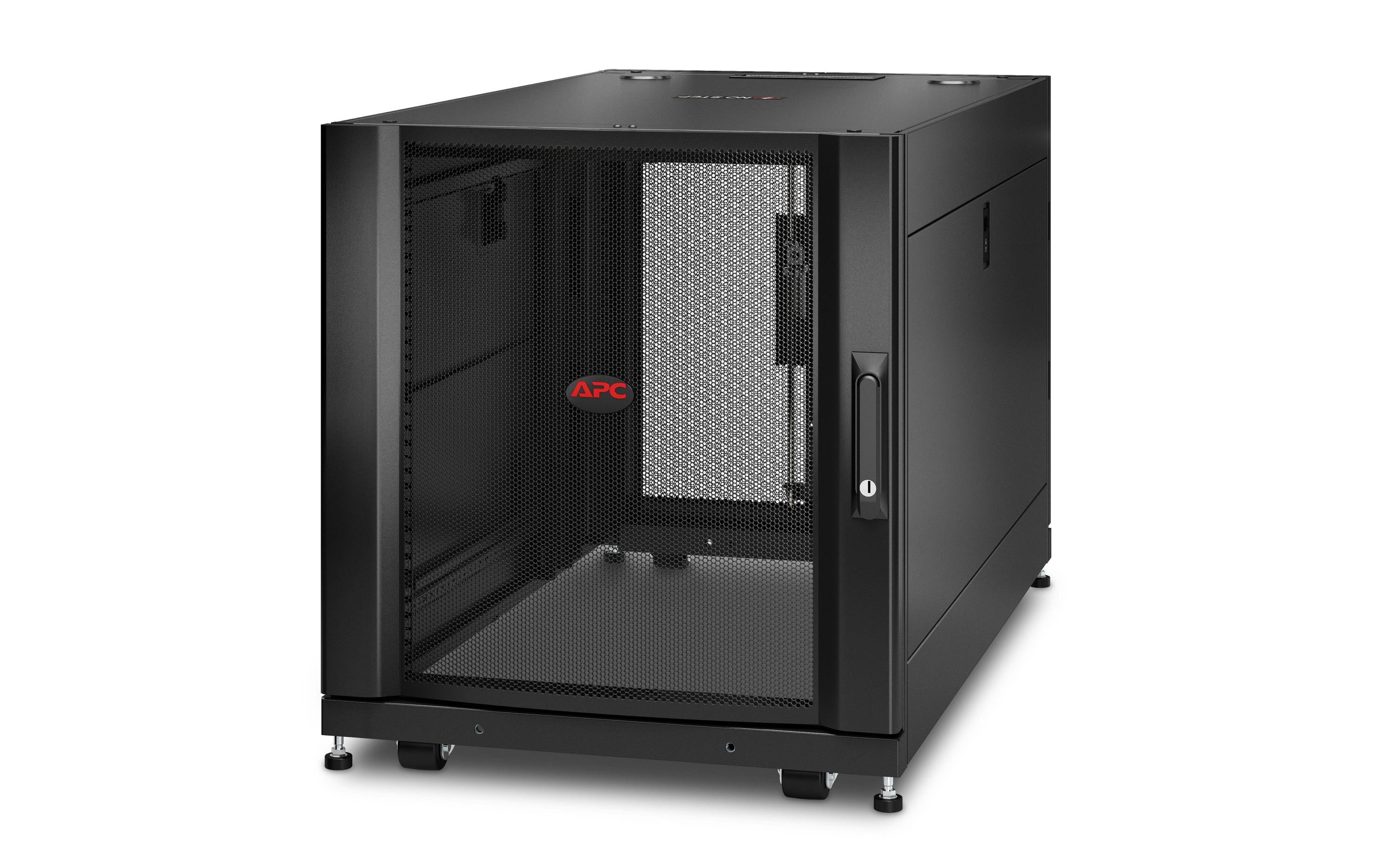 APC Netzwerkschrank, 12HE / sw / 600*900