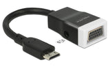 Monitorkonverter Mini-C HDMI zu VGA+Audio