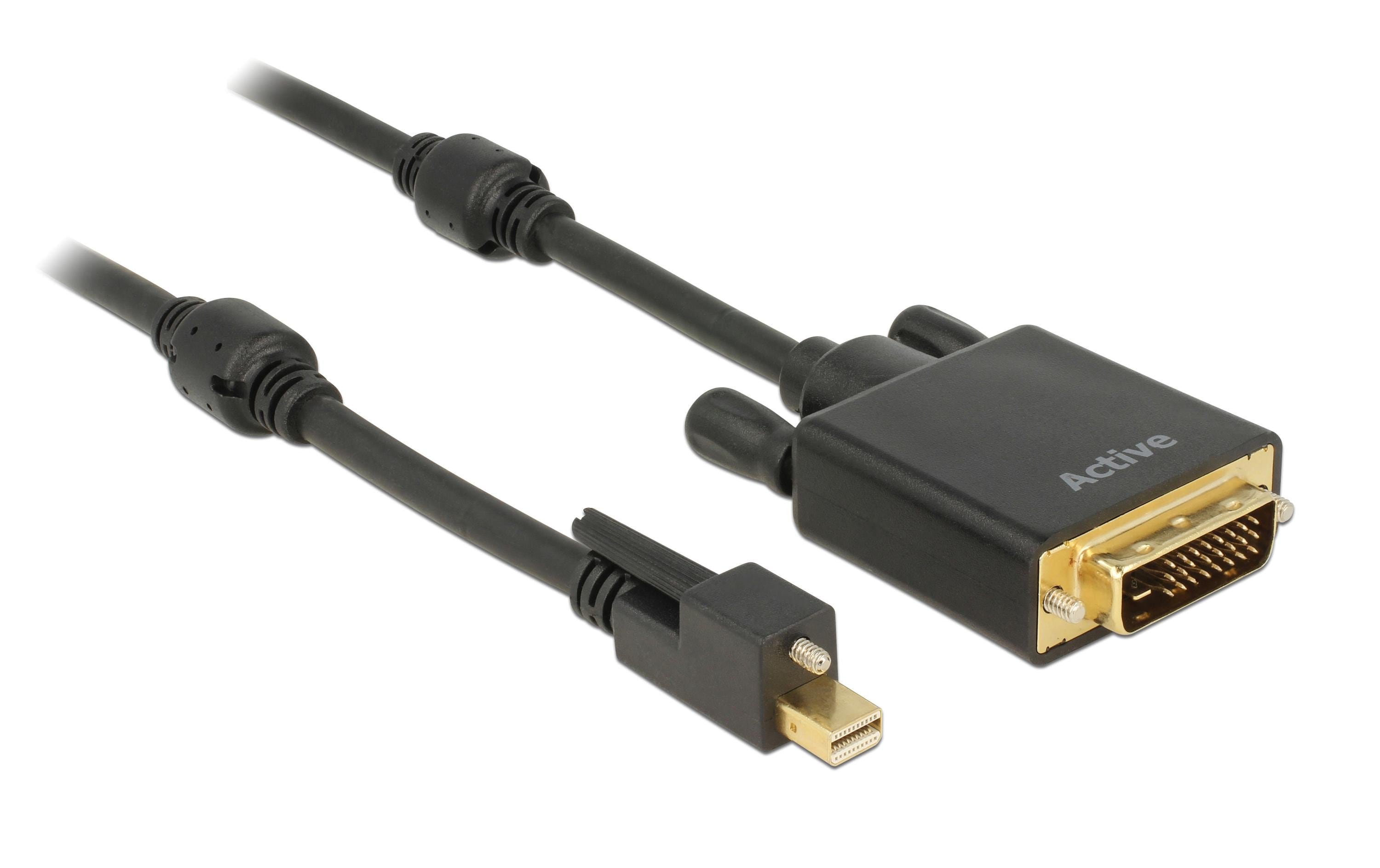 Delock, Kabel Mini-DisplayPort - DVI-D, 2 m