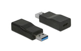 USB3.1 Adapter: A-Stecker zu C-Buchse