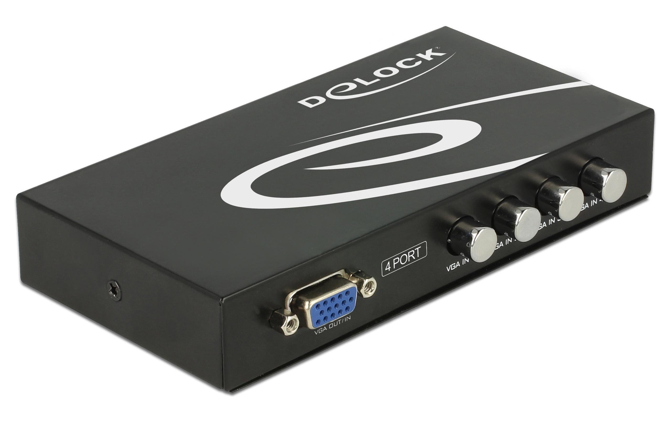 Delock 4Port VGA Switchbox