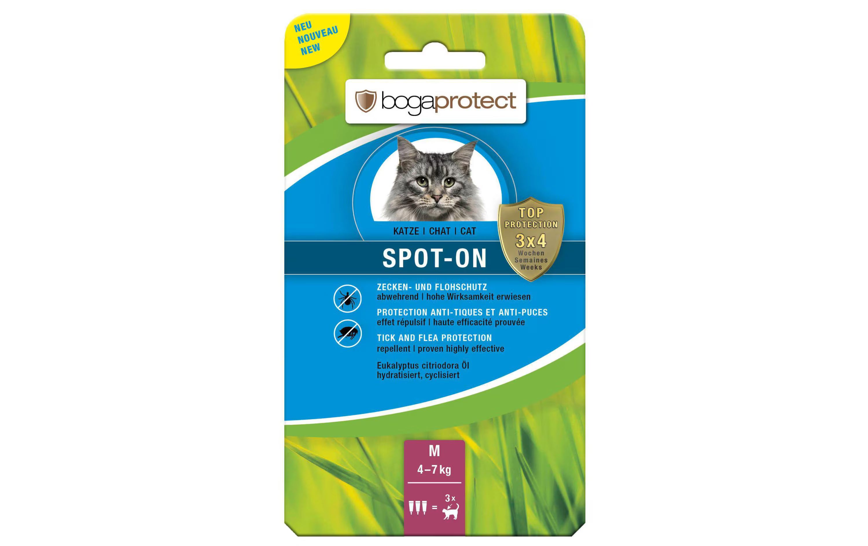 bogaprotect Spot-On Anti-Parasit Katze M