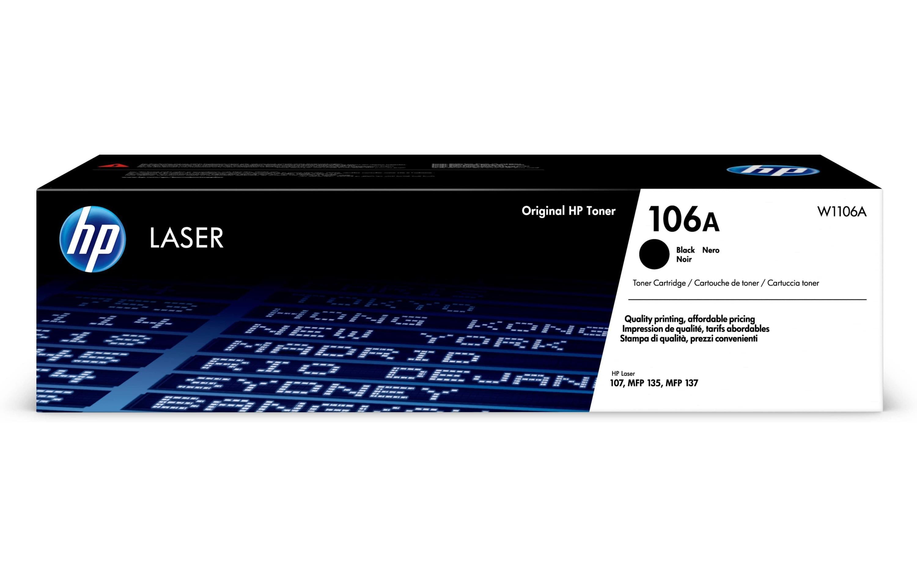 HP Toner 106A - Black (W1106A)