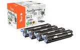 Peach Tonerset HP Nr. 124A (Q6001-4 )