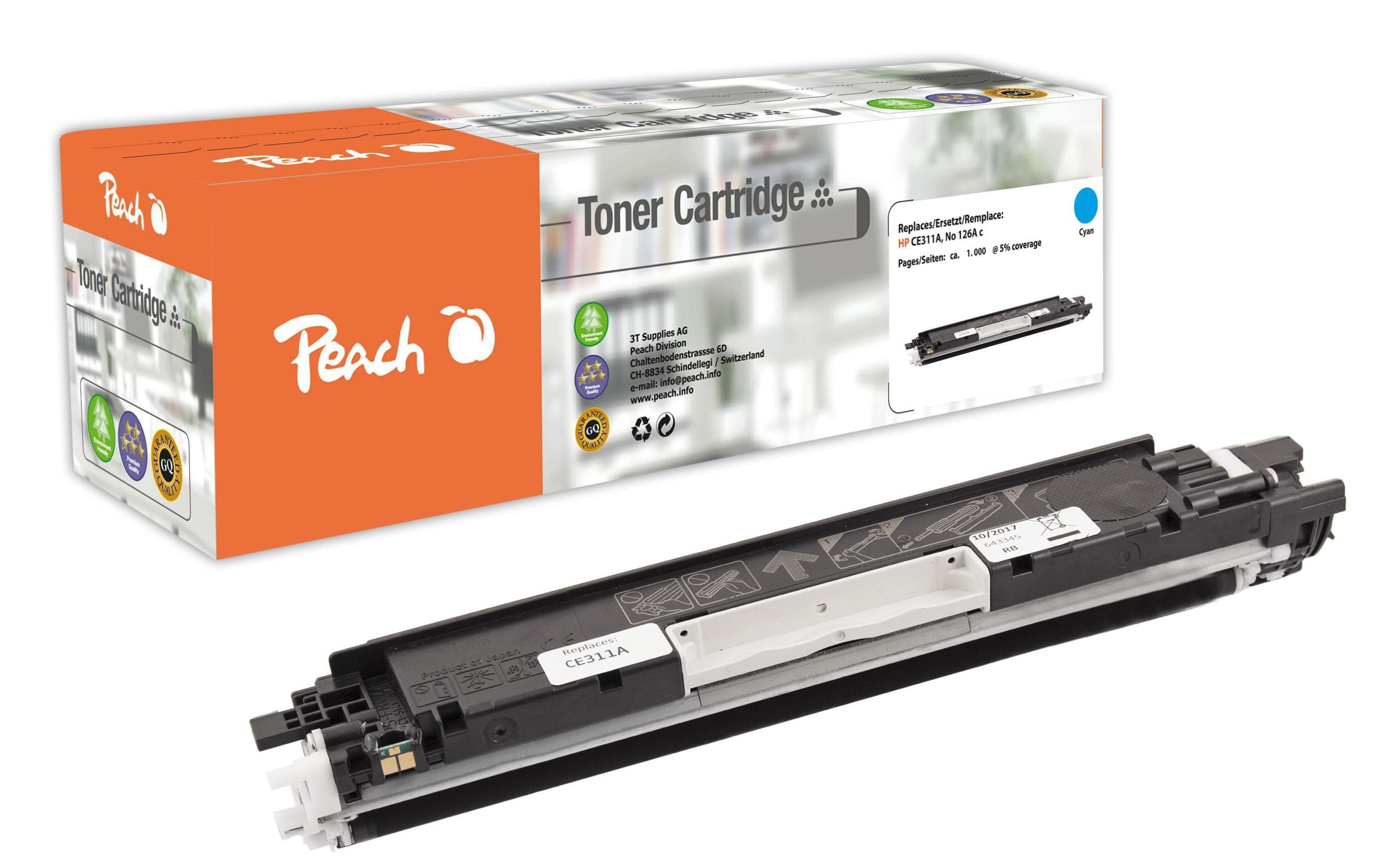 Peach Toner HP Nr. 126A (CE311A)