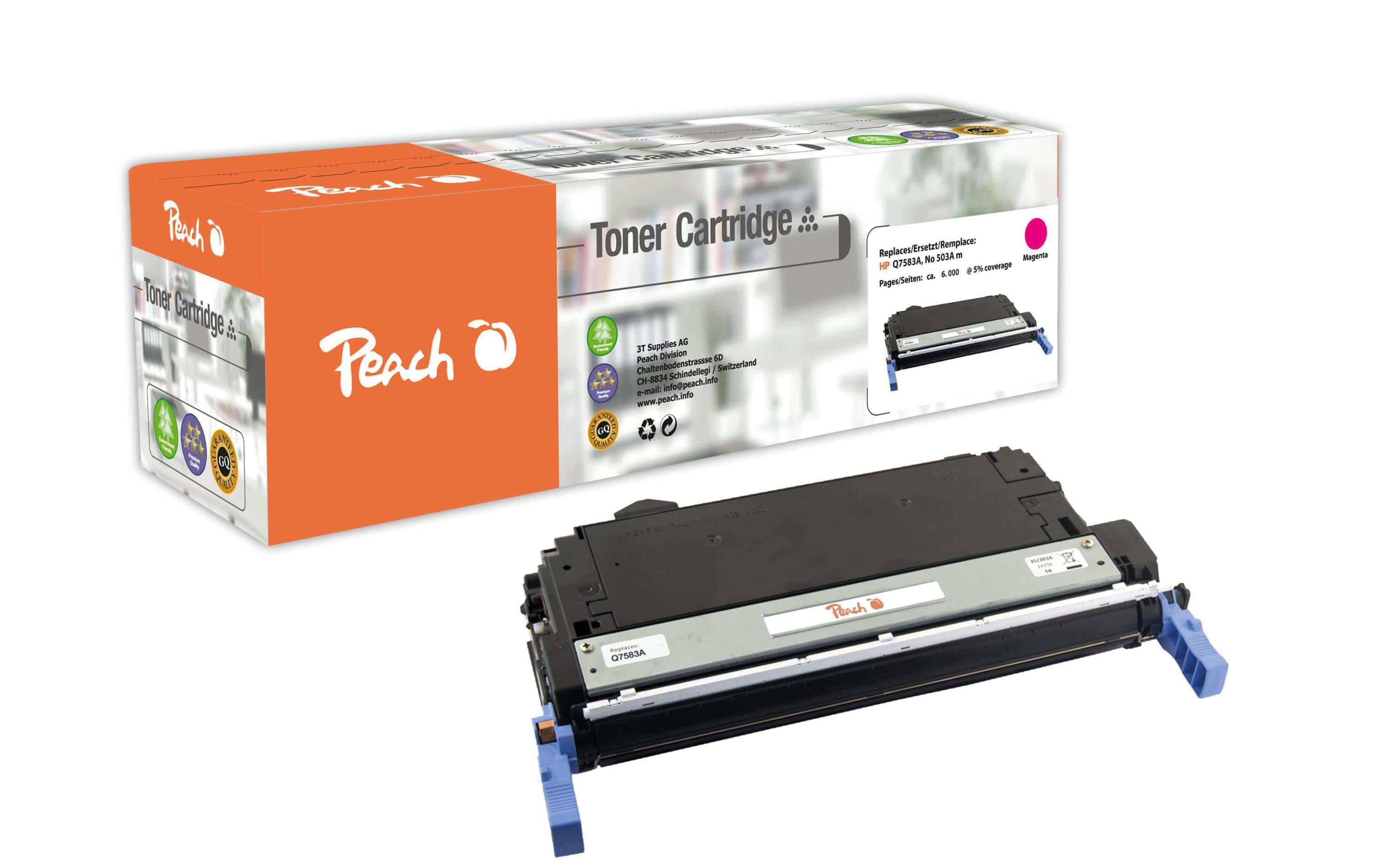 Peach Toner HP Nr. 503A (Q7583A)