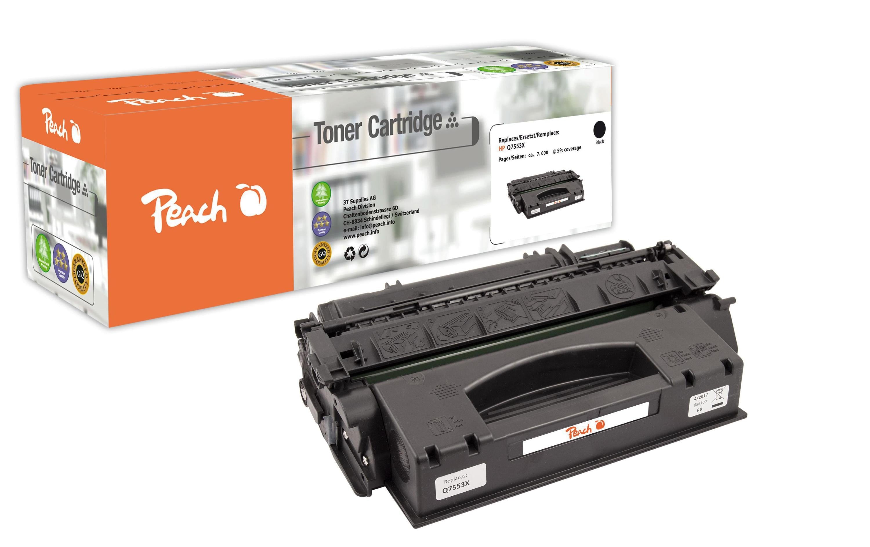 Peach Toner für HP LaserJet P2015black