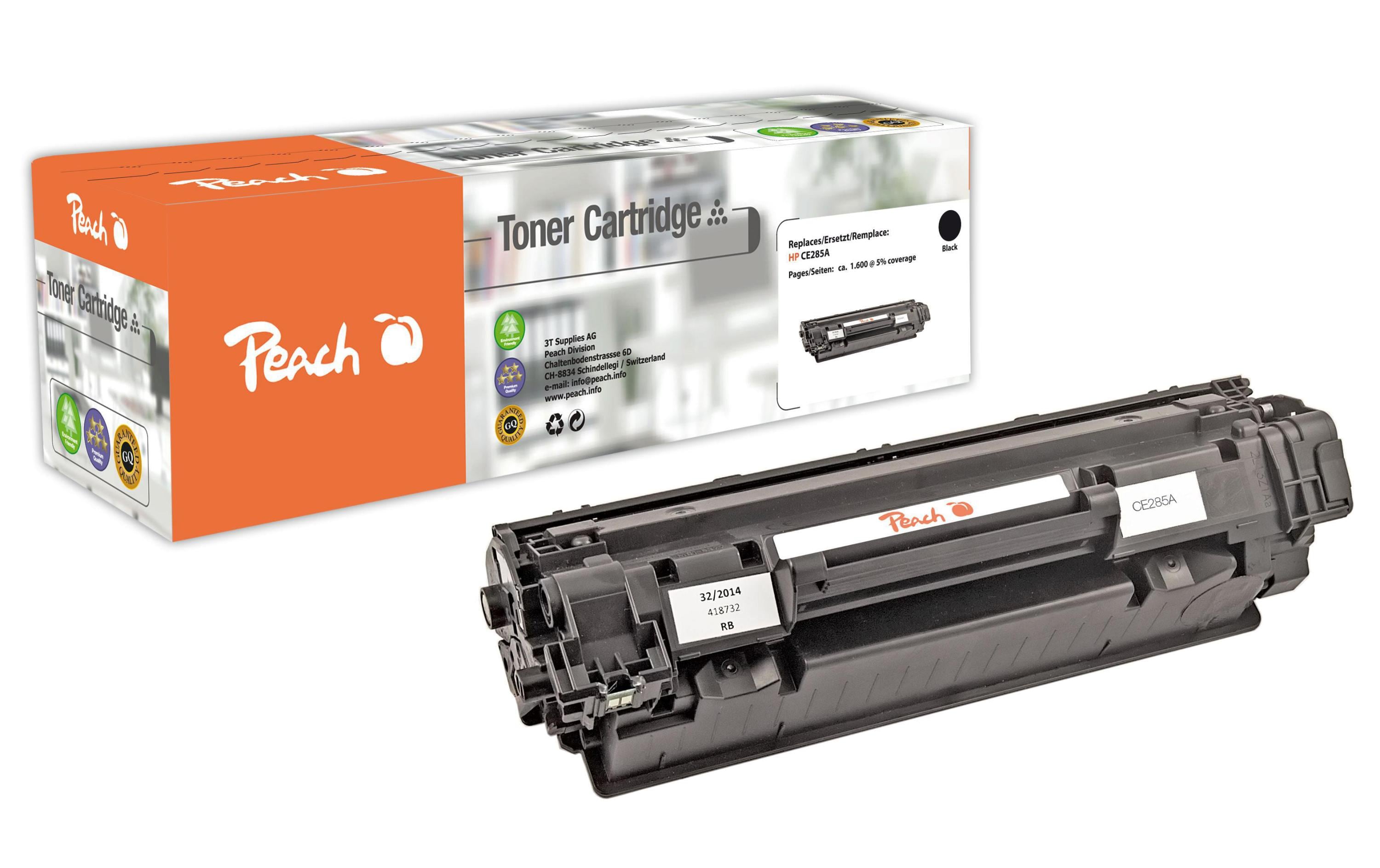 Peach Toner für HP LaserJet Pro P1102 black