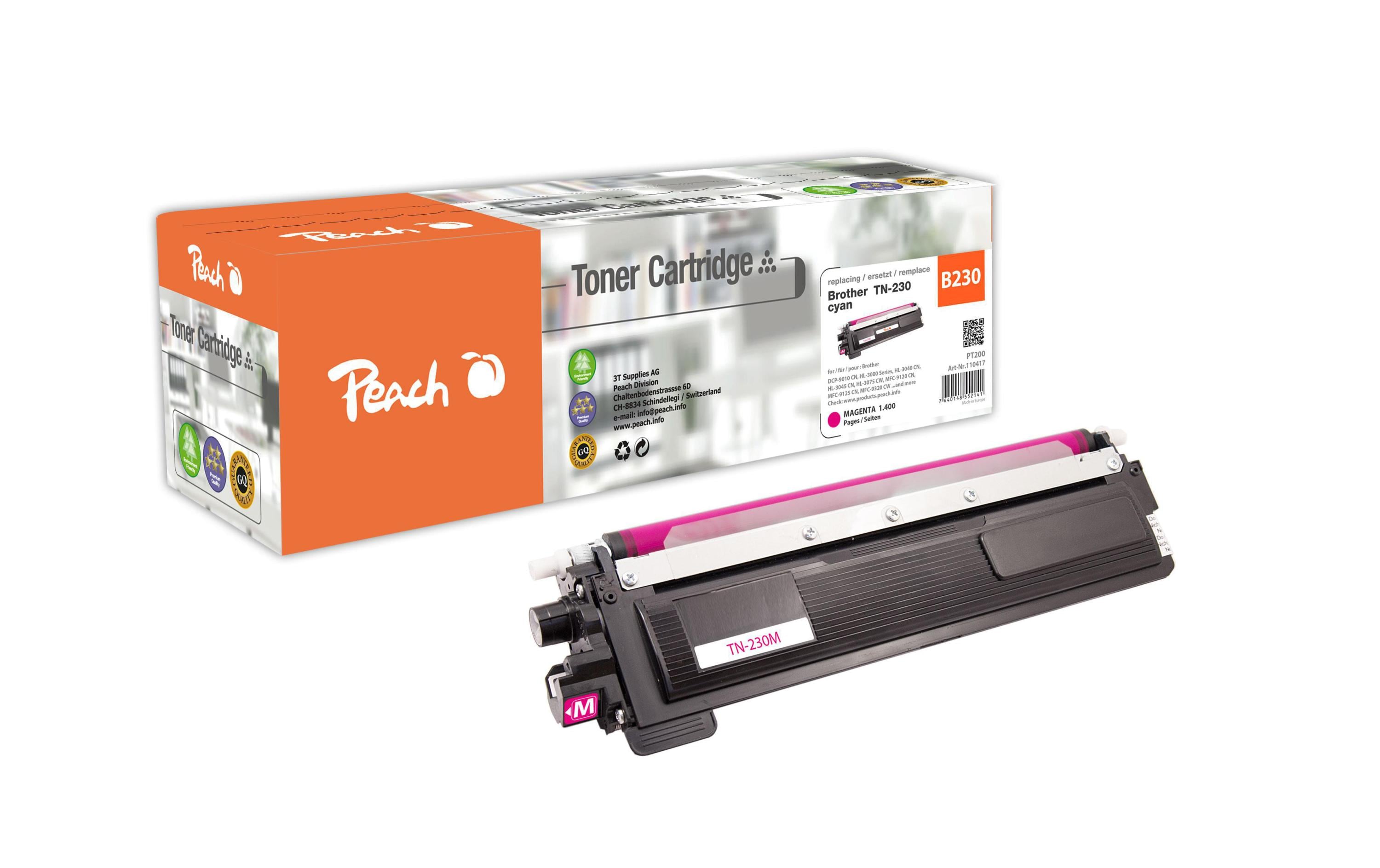 Peach Toner Brother TN-230