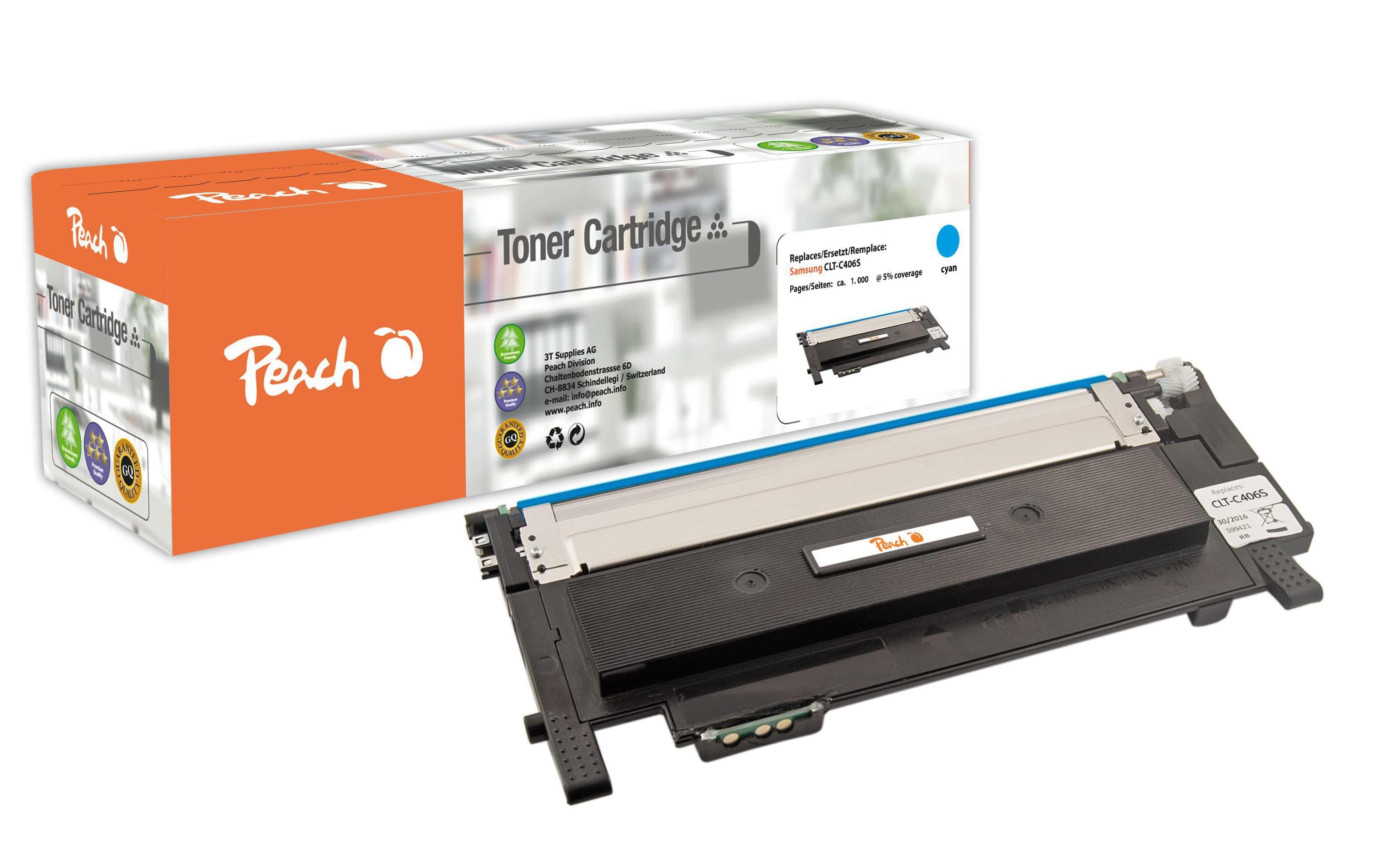 Peach Toner Samsung CLT-C406S