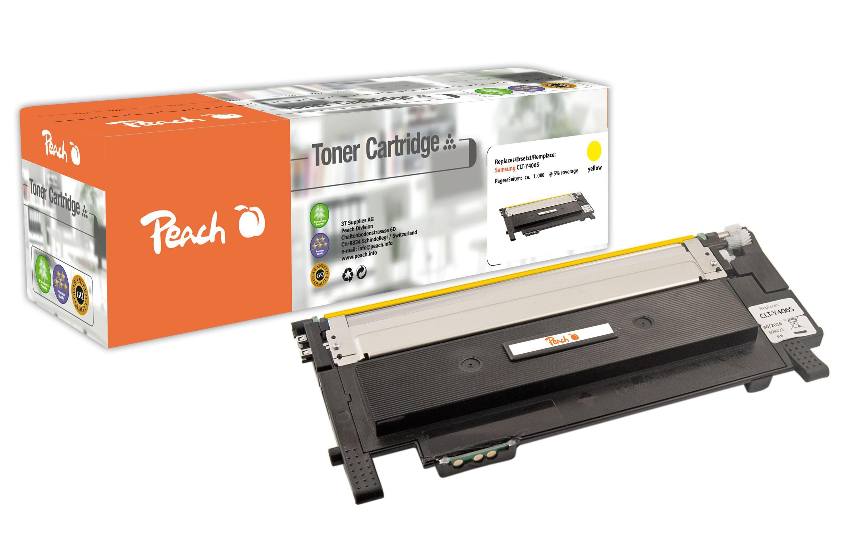 Peach Toner Samsung CLT-Y406S