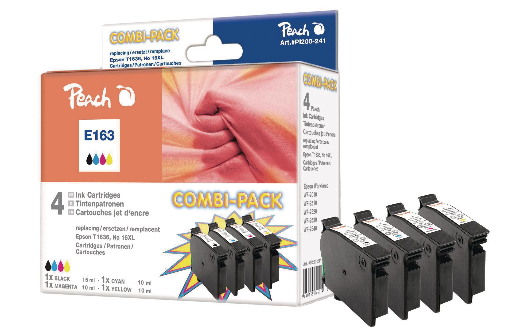 Peach Tinte Epson Combi Pack T1631-T1634