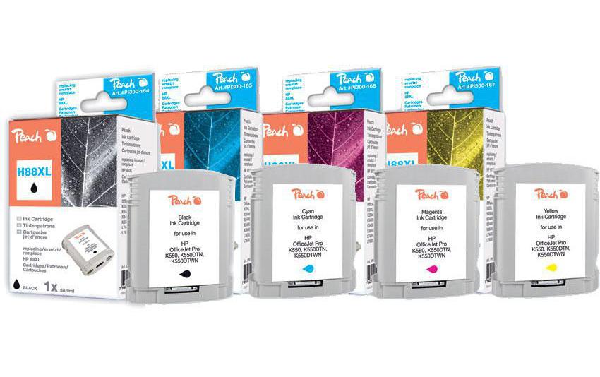 Peach Tinte Combi Pack HP Nr. 88XL