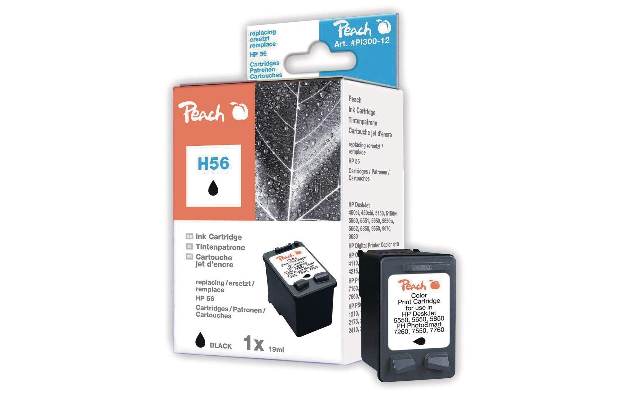 Peach Tinte HP C6656AE Nr. 56 black