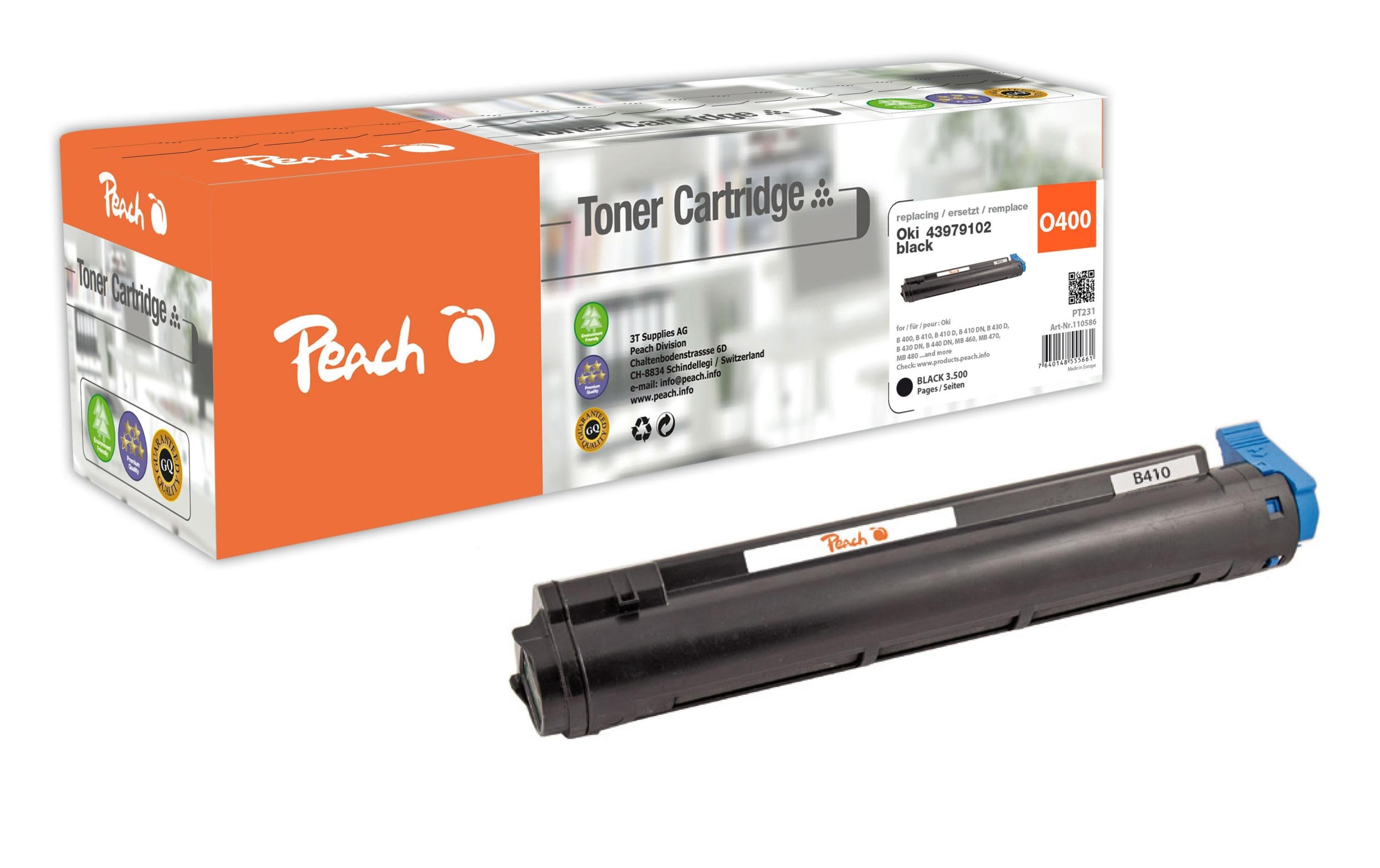 Peach Toner OKI 43979102