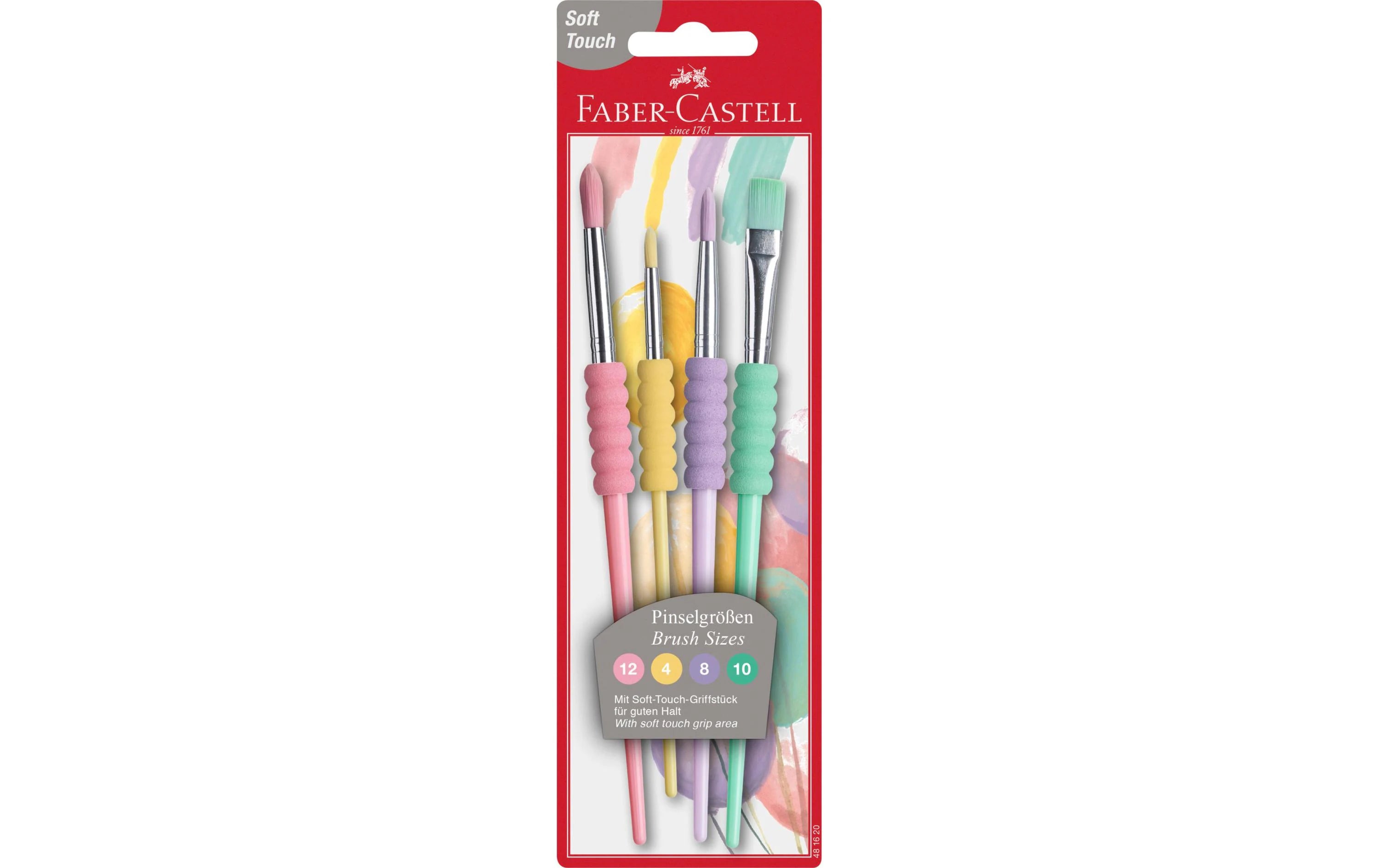 Faber-Castell Pinsel-Set Soft-Touch Pastell