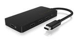 ICY BOX IB-HUB1429-CPD, 4xUSB3.1 TC, schw