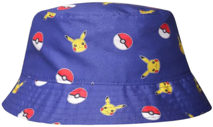 Bucket Hat Pokemon Pikachu & Pokeball