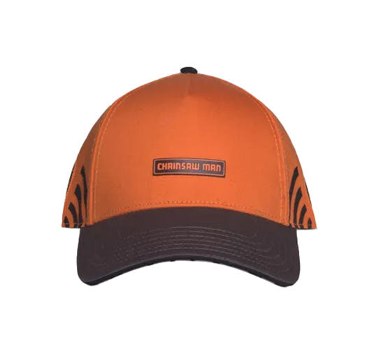 Cap Chainsaw Man Black & Orange