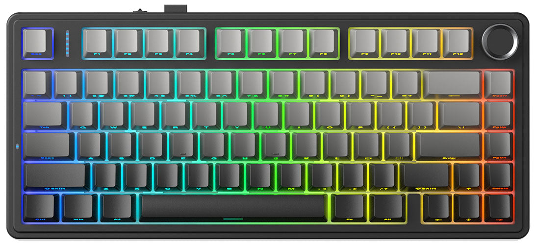 AULA Tastiera Gaming Magnetica F75 HE Gradient Grey ANSI US