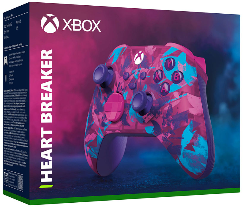 Microsoft XBOX Controller Wireless Heart Breaker Special Ed.