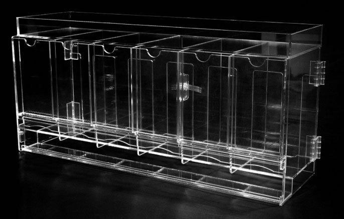 Acrylic Box Dispenser Buste di Carte