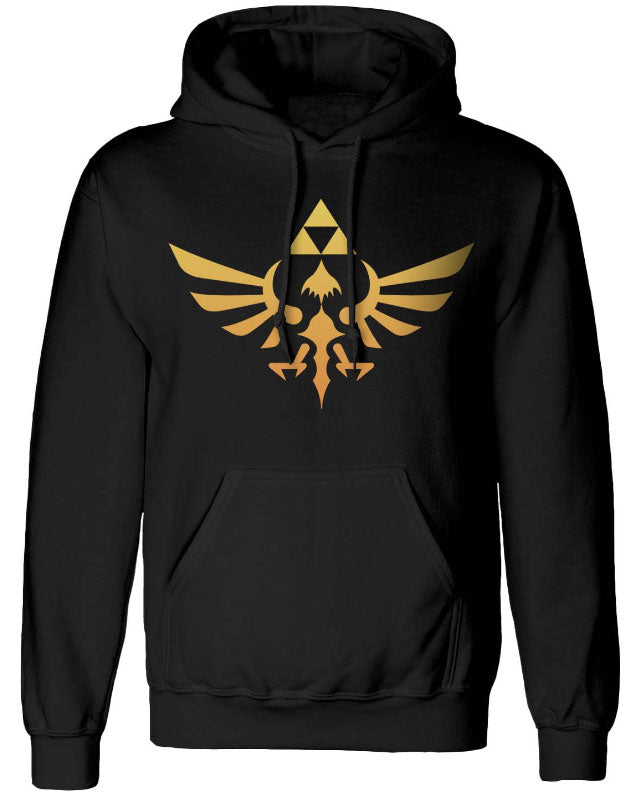 Felpa con Cappuccio The Legend of Zelda Hyrule Logo M
