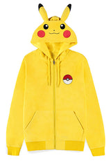 Felpa con Cappuccio Pokemon Pikachu XL