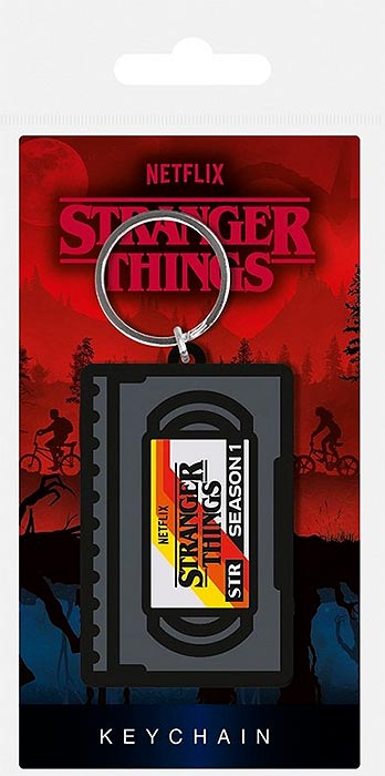 Portachiavi Stranger Things VHS
