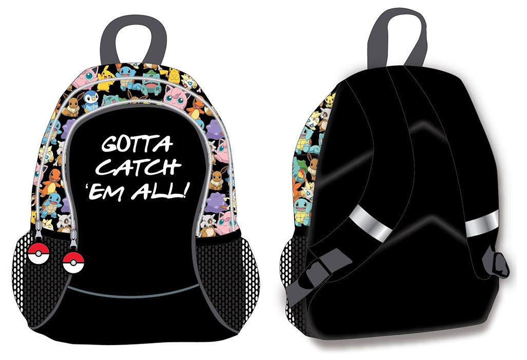 Mini Zaino Pokemon Gotta Catch 'em All Pokeball
