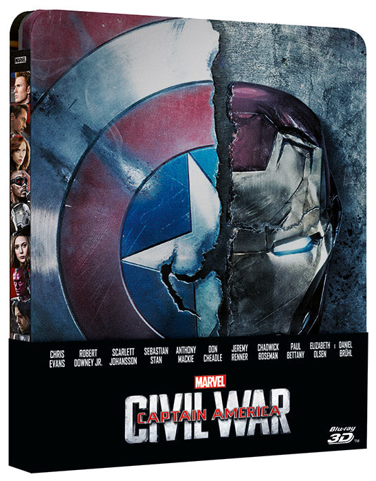 Captain America: Civil War 3D Steelbook